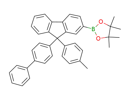 2-(9-biphenyl-9-tolyl-fluorene)pinacol boronate