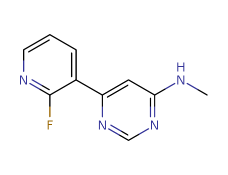 6-(2-fluoropyridin-3-yl)-N-methylpyrimidin-4-amine