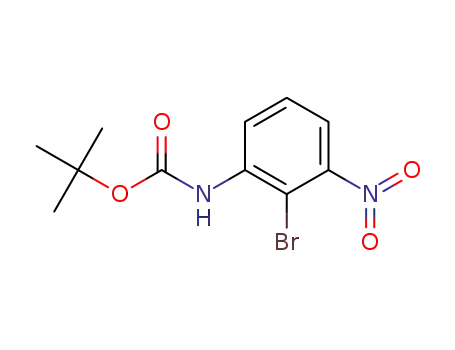 tert-butyl 2-broMo-3-nitrophenylcarbaMate