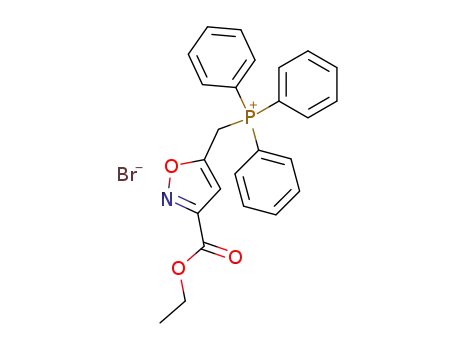 Phosphonium, [[3-(ethoxycarbonyl)-5-isoxazolyl]methyl]triphenyl-,
bromide