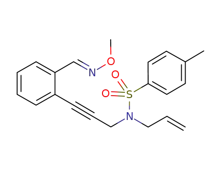 (E)-N-allyl-N-(3-(2-((methoxyimino)methyl)phenyl)prop-2-ynyl)-4-methylbenzenesulfonamide