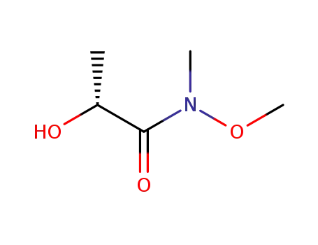 Propanamide, 2-hydroxy-N-methoxy-N-methyl-, (2R)-