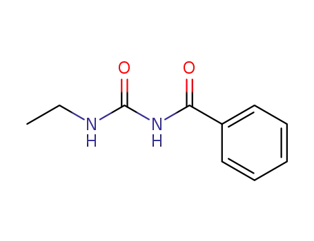 Molecular Structure of 28615-21-6 (N-(ethylcarbamoyl)benzamide)