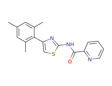 pyridine-2-carboxylic acid [4-(2,4,6-trimethylphenyl)thiazol-2-yl]amide