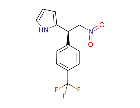 (R)-2-(2-nitro-1-(4-(trifluoromethyl)phenyl)ethyl)-1H-pyrrole