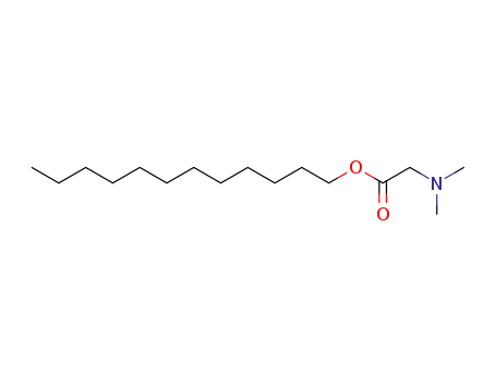 Molecular Structure of 121150-43-4 (dodecyl-N,N-dimethylaminoacetate)