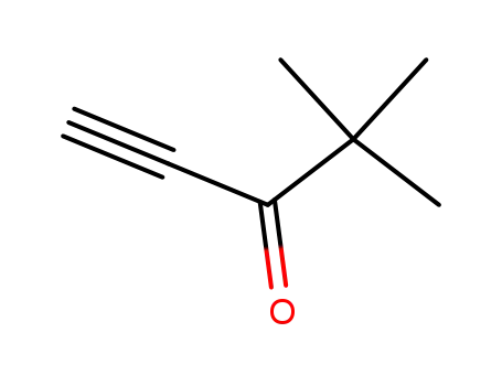 Molecular Structure of 5891-25-8 (4,4-dimethylpent-1-yn-3-one)