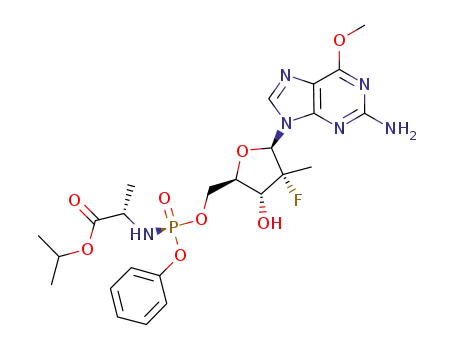 C<sub>24</sub>H<sub>32</sub>FN<sub>6</sub>O<sub>8</sub>P