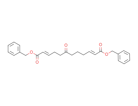 dibenzyl (2E,10E)-6-oxododeca-2,10-dienedioate