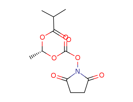 (1R)-1-({[(2,5-dioxopyrrolidin-1-yl)oxy]carbonyl}oxy)ethyl 2-methylpropionate