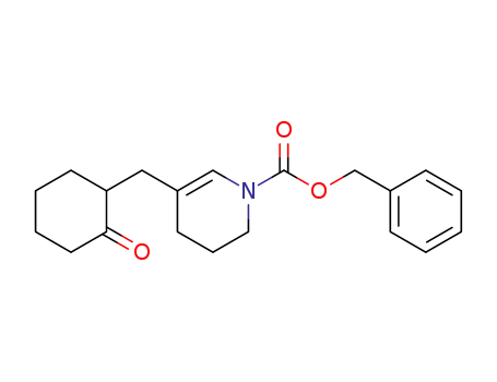 benzyl 5-((2-oxocyclohexyl)methyl)-3,4-dihydropyridine-1(2H)-carboxylate