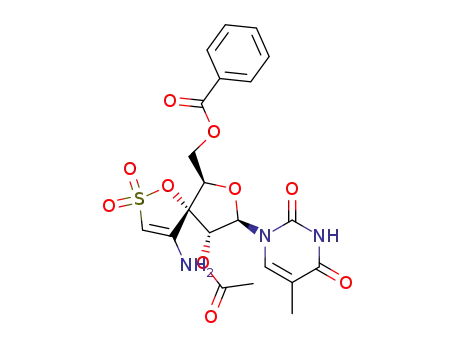 [(6R,8R,9R)-9-(acetyloxy)-4-amino-8-(5-methyl-2,4-dioxo-3,4-dihydropyrimidin-1(2H)-yl)-2,2-dioxido-1,7-dioxa-2-thiaspiro[4.4]non-3-en-6-yl]methyl benzoate