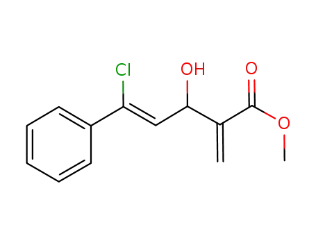 Methyl (4Z)-5-chloro-3-hydroxy-2-methylidene-5-phenylpent-4-enoate