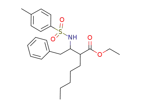 ethyl 2-pentyl-4-phenyl-3-(tosylamino)butanoate