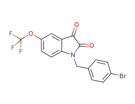 C<sub>16</sub>H<sub>9</sub>BrF<sub>3</sub>NO<sub>3</sub>