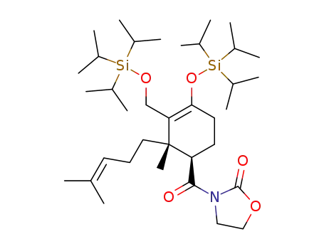 3-[(1R,2S)-2-methyl-2-(4-methylpent-3-enyl)-4-(triisopropylsiloxy)-3-(triisopropylsiloxymethyl)cyclohex-3-enecarbonyl]oxazolidin-2-one