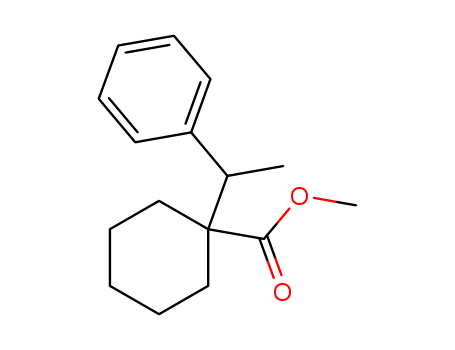 methyl 1-(1-phenylethyl)-cyclohexanecarboxylate