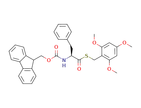 S-2,4,6-trimethoxybenzyl N-Fluoren-9-ylmethoxycarbonyl-L-thiophenylalaninate