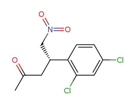 (4S)-5-nitro-4-(2,4-dichlorophenyl)-pentan-2-one