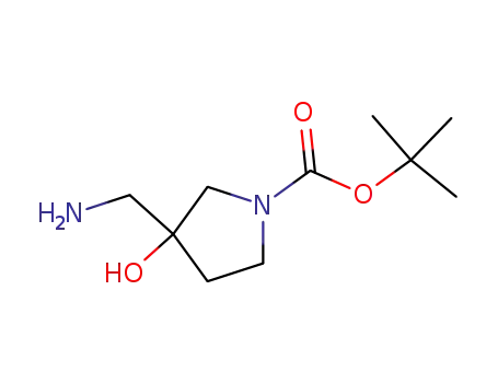 Tert-butyl 3-(aminomethyl)-3-hydroxypyrrolidine-1-carboxylate