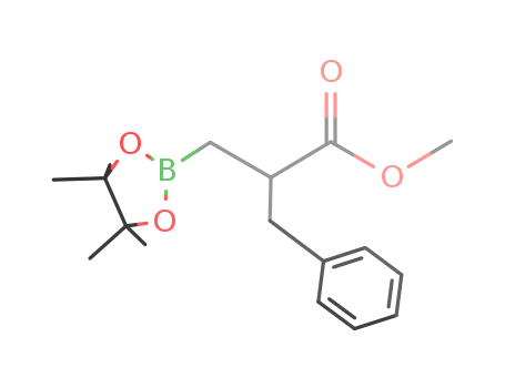 2-Benzyl-3-methoxy-3-oxopropylboronic acid Pinacol Ester