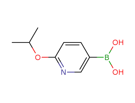 Molecular Structure of 870521-30-5 (2-ISOPROXYPYRIDINE-5-BORONIC ACID)
