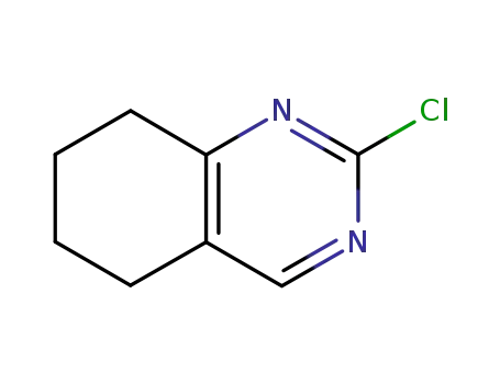 Molecular Structure of 81532-76-5 (2-chloro-5,6,7,8-tetrahydroquinazoline)