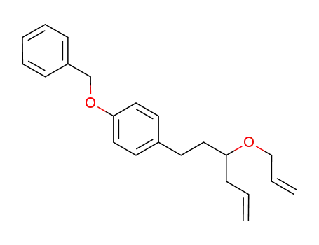 1-(3-(allyloxy)hex-5-enyl)-4-(benzyloxy)benzene