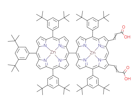 C<sub>116</sub>H<sub>126</sub>N<sub>8</sub>O<sub>4</sub>Zn<sub>2</sub>