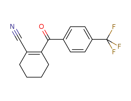 2-cyano-1-cyclohexenyl (4-trifluoromethyl)phenyl ketone
