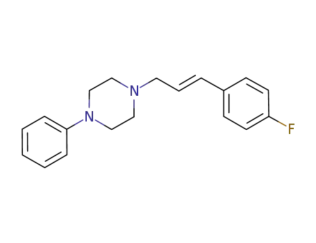(E)-1-[3-(4-fluorophenyl)allyl]-4-phenylpiperazine