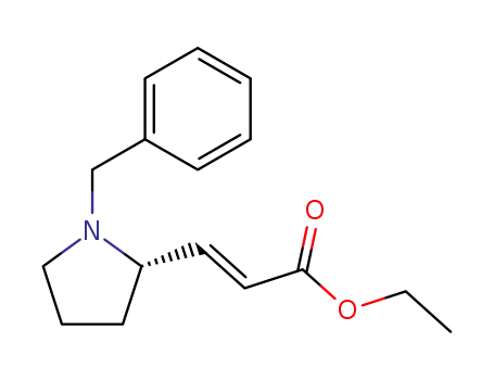 2S-(N-benzyl)-2-(E-methoxycarbonylethenyl)pyrrolidine