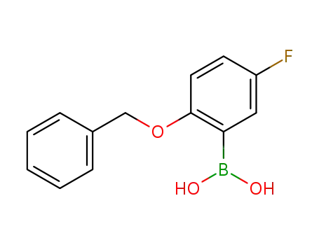 2-(ベンジルオキシ)-5-フルオロフェニルボロン酸