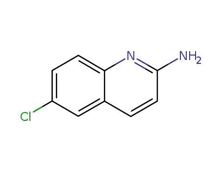 Molecular Structure of 18672-02-1 (6-CHLORO-2-QUINAZOLINAMINE)