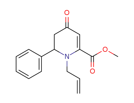 methyl 1-allyl-4-oxo-6-phenyl-1,4,5,6-tetrahydropyridine-2-carboxylate