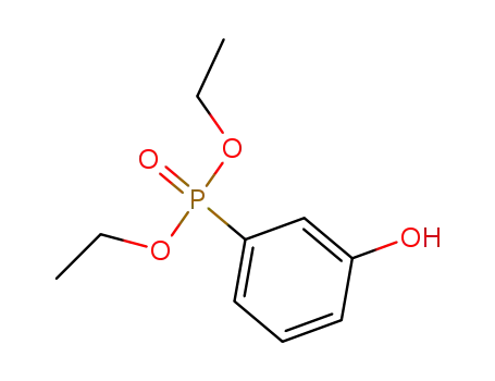 Molecular Structure of 33733-32-3 (DIETHYL(3-HYDROXYPHENYL)PHOSPHONATE)