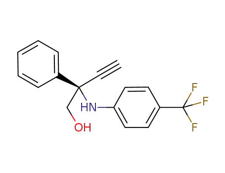 (R)-2-phenyl-2-((4-(trifluoromethyl)phenyl)amino)but-3-yn-1-ol