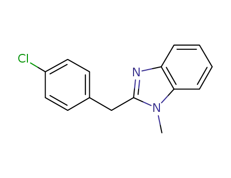 Molecular Structure of 230313-64-1 (2-(4-chlorobenzyl)-1-methyl-1H-benzo[d]imidazole)