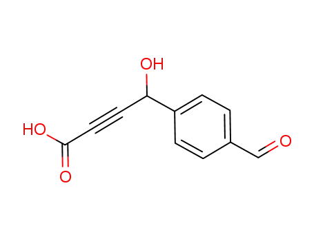 4-(4-formylphenyl)-4-hydroxybut-2-ynoic acid