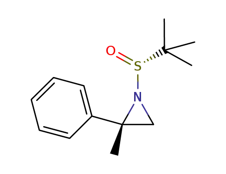 (R(S),S)-1-(tert-butylsulfinyl)-2-methyl-2-phenylaziridine