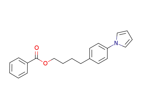 4-(4-(1H-pyrrol-1-yl)phenyl)butyl benzoate