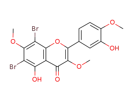 6,8-dibromo-3,7-O-dimethyltamarixetin