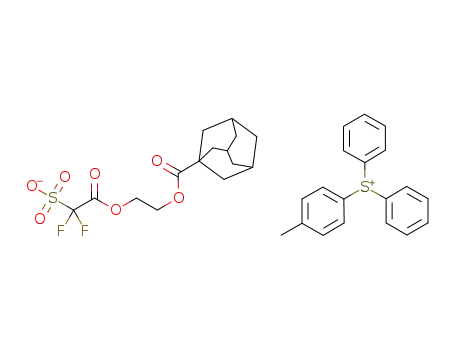 ジフェニル(p-トリル)スルホニウム=2-[2-[(1-アダマンチルカルボニル)オキシ]エトキシ]-1,1-ジフルオロ-2-オキソエタンスルホナート