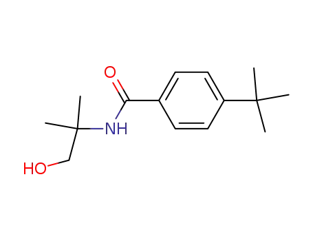 Benzamide, 4-(1,1-dimethylethyl)-N-(2-hydroxy-1,1-dimethylethyl)-