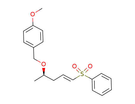 (1E,4R)-4-[(4-methoxybenzyl)oxy]-pent-1-en-1-yl phenyl sulfone