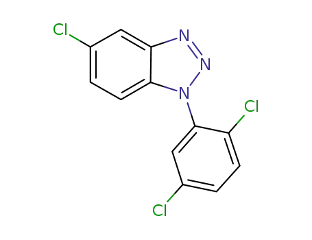 C<sub>12</sub>H<sub>6</sub>Cl<sub>3</sub>N<sub>3</sub>