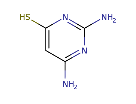 4(3H)-Pyrimidinethione,2,6-diamino-  CAS NO.56-08-6