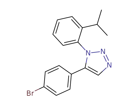 5-(4-bromophenyl)-1-(2-isopropylphenyl)-1H-1,2,3-triazole