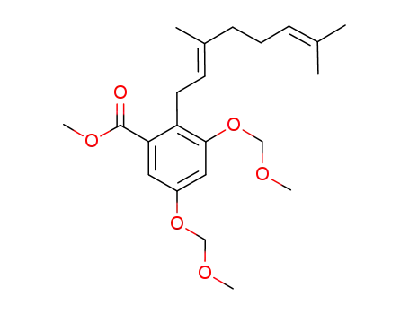 methyl 2-(3,7-dimethylocta-2,6-dienyl)-3,5-bis(methoxymethoxy)benzoate