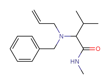 2-(N-allyl-N-benzylamino)-N,3-dimethylbutanamide